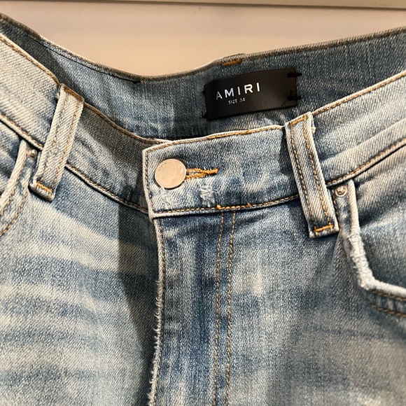 Amir denim jeans white stripes on the side - Picture 4 of 4